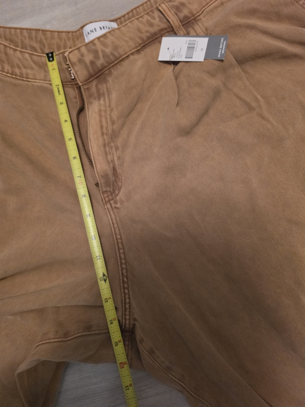 Lane Bryant Women’s Wide Leg Tan Chino Pants Plus Size 22